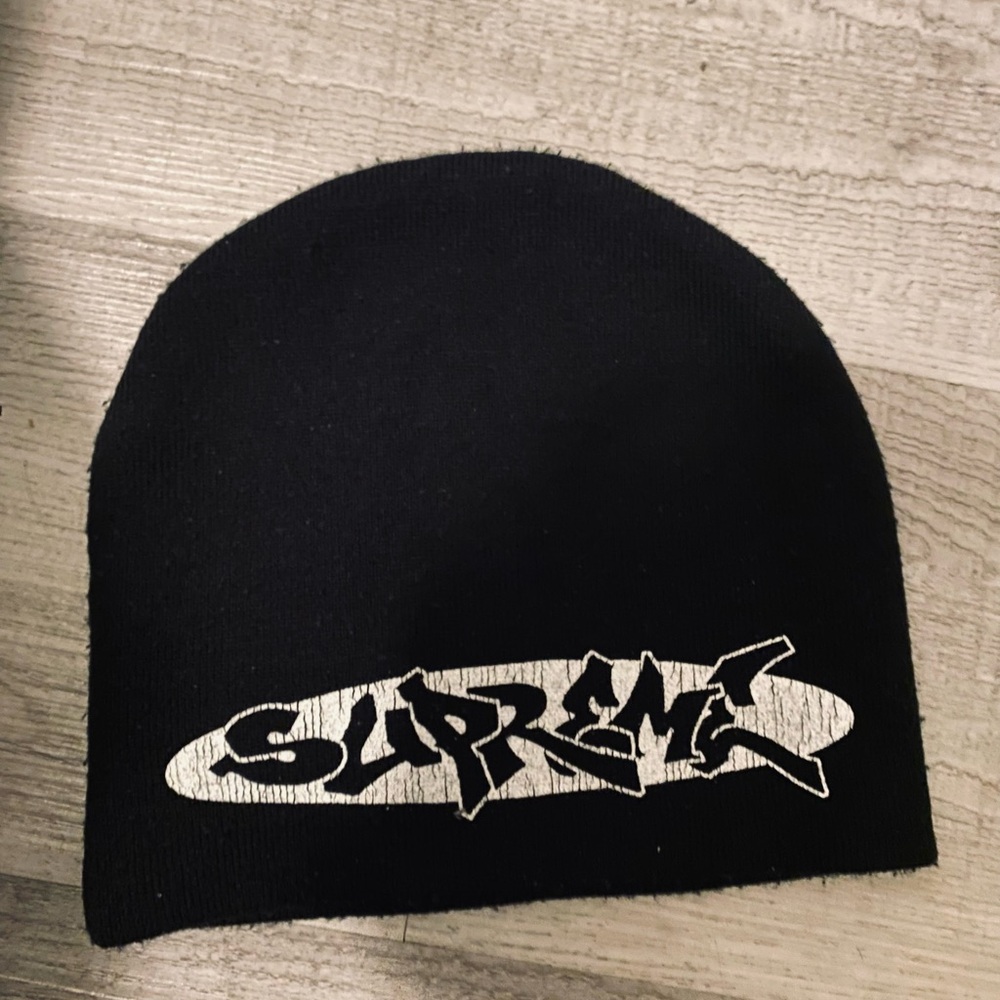 Supreme Black men beanie